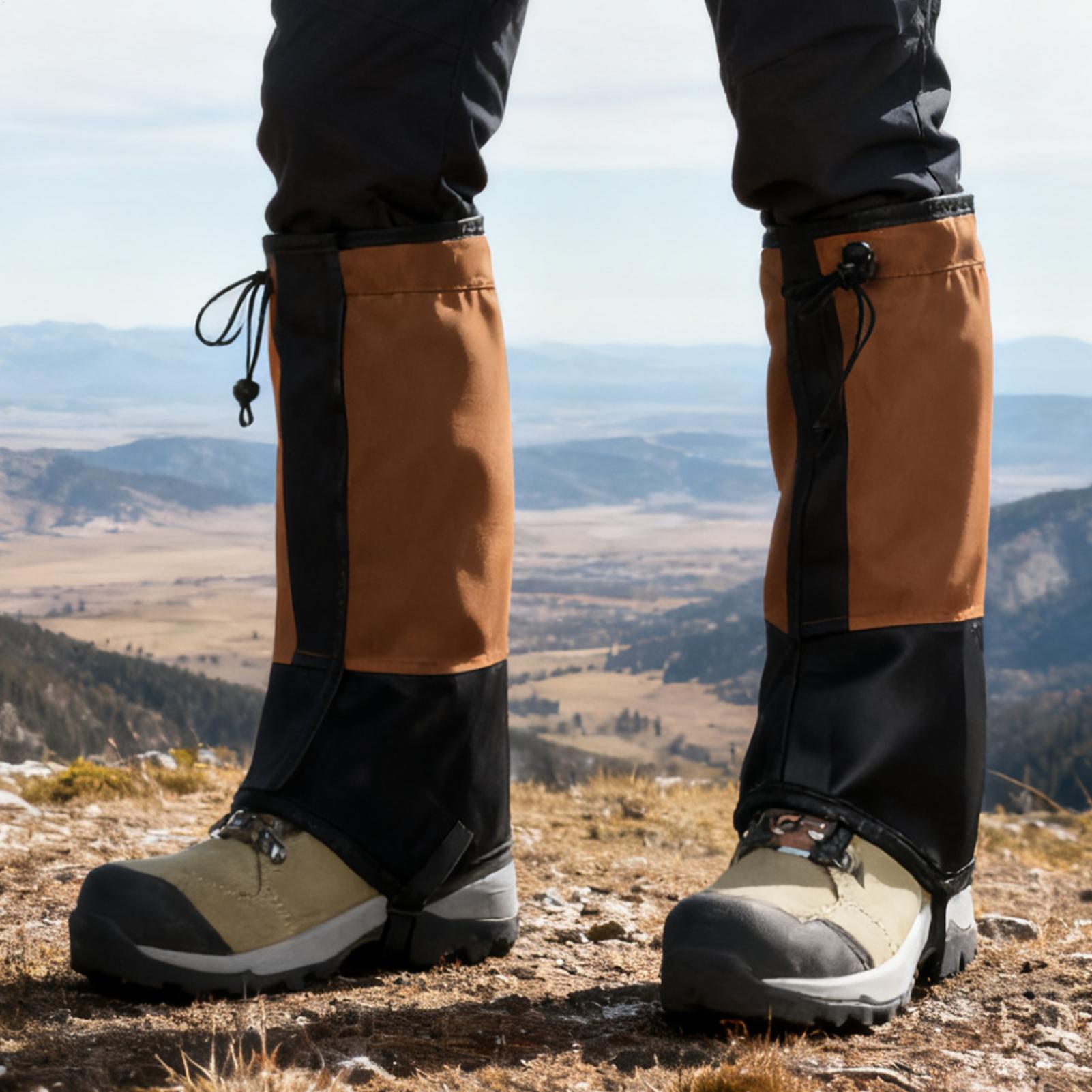 Running Gear Rain - Su Geçirmez Bacak Körükleri, Ayarlanabilir Kar