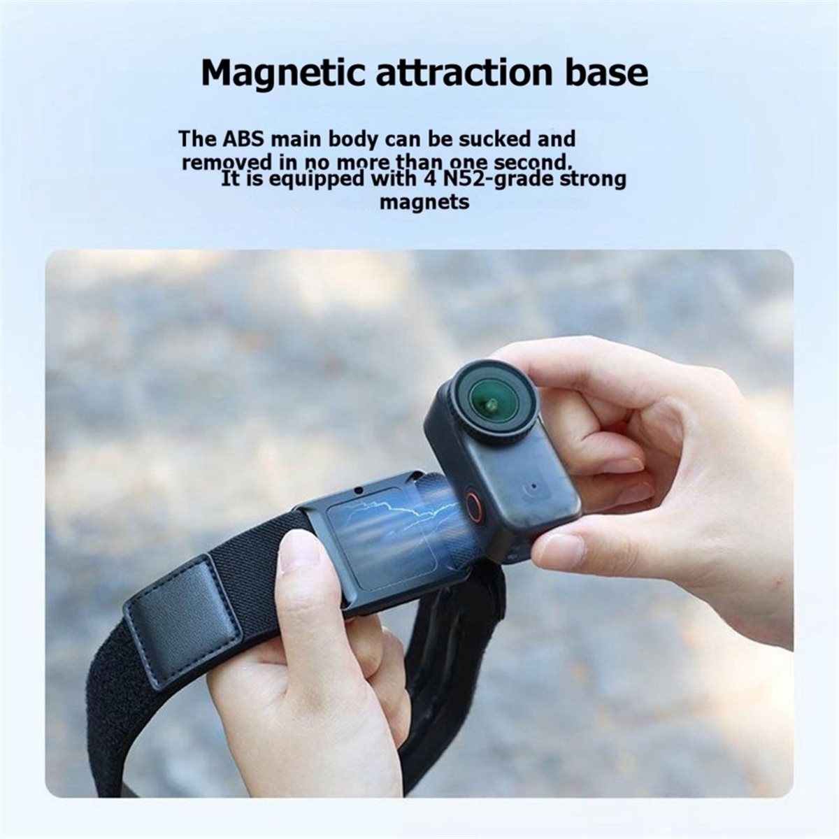 Running Gear Manufacturers - PHONE&GEAR Nano Manyetik Kafa Bandı Montajı