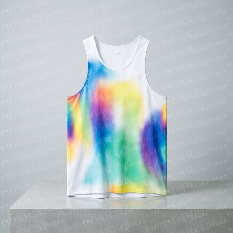 Running Gear Vest - Dalga Desenli Koşu Yeleği, Nefes Alabilen