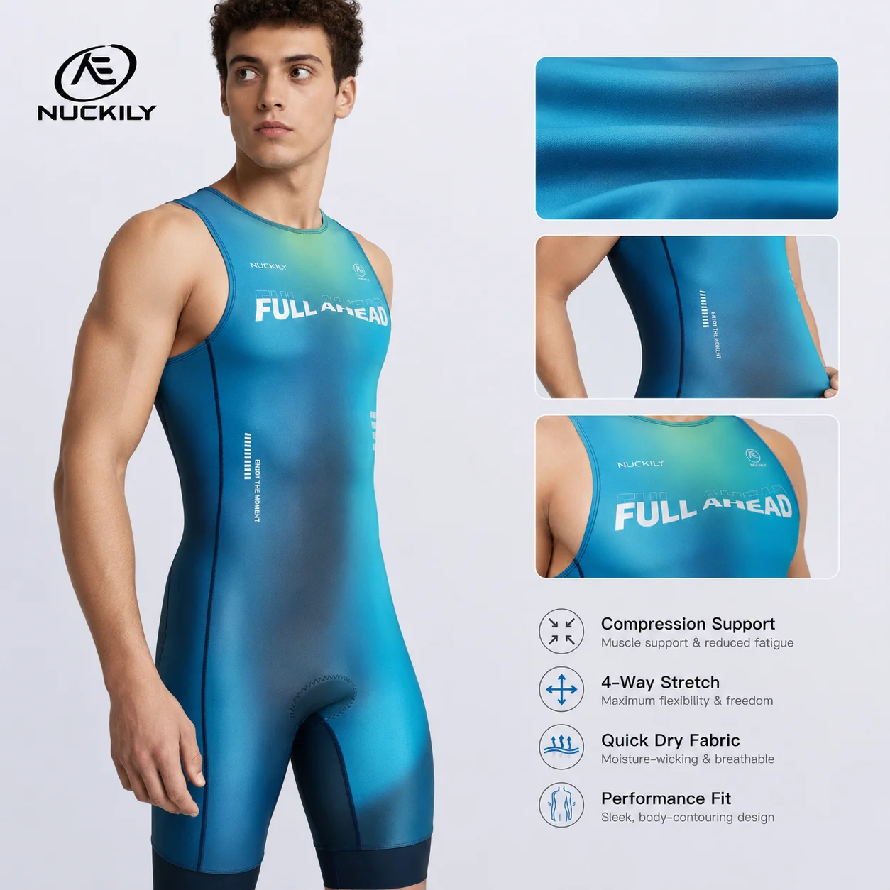 NUCKILY Triatlon Elbisesi Kols - Running Gear Youth incelemesi ve fiyatı